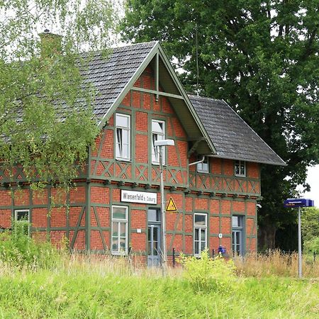 Ferienwohnung Bahnhof 1892 Meeder Экстерьер фото
