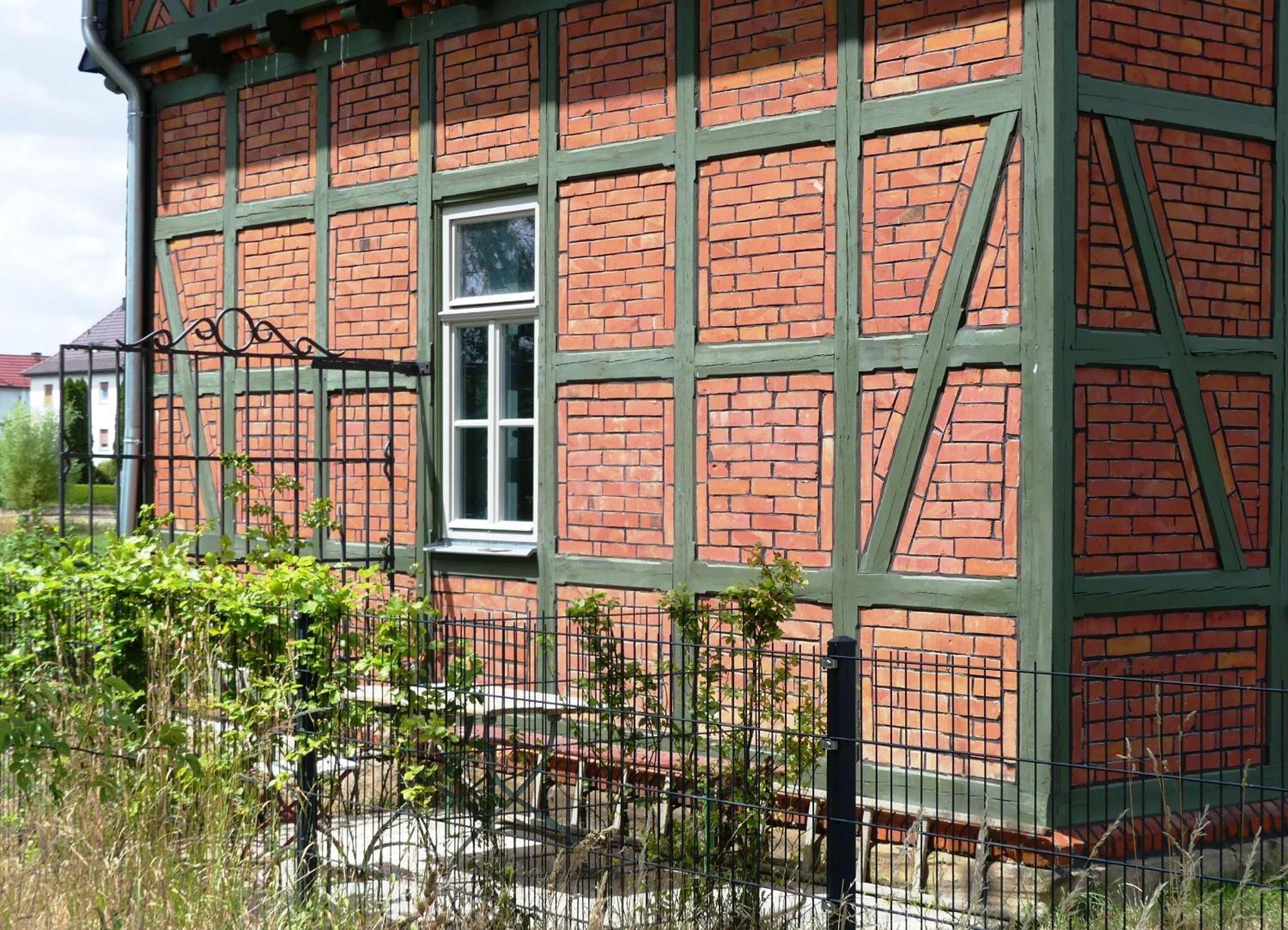 Ferienwohnung Bahnhof 1892 Meeder Экстерьер фото